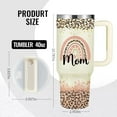thumbnail image 2 of Mom Tumbler Best Gifts for Mom Mom Leopard 40oz Tumbler Christmas Birthday Gift for Mother from Son Daughter Mama Tumbler with Handle Lid Straw, 2 of 6