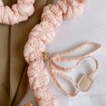 thumbnail image 4 of Bolso de axila para mujer, bolso plisado de nube de nailon, bolso informal femenino de Color sólido con cremallera, 4 of 7