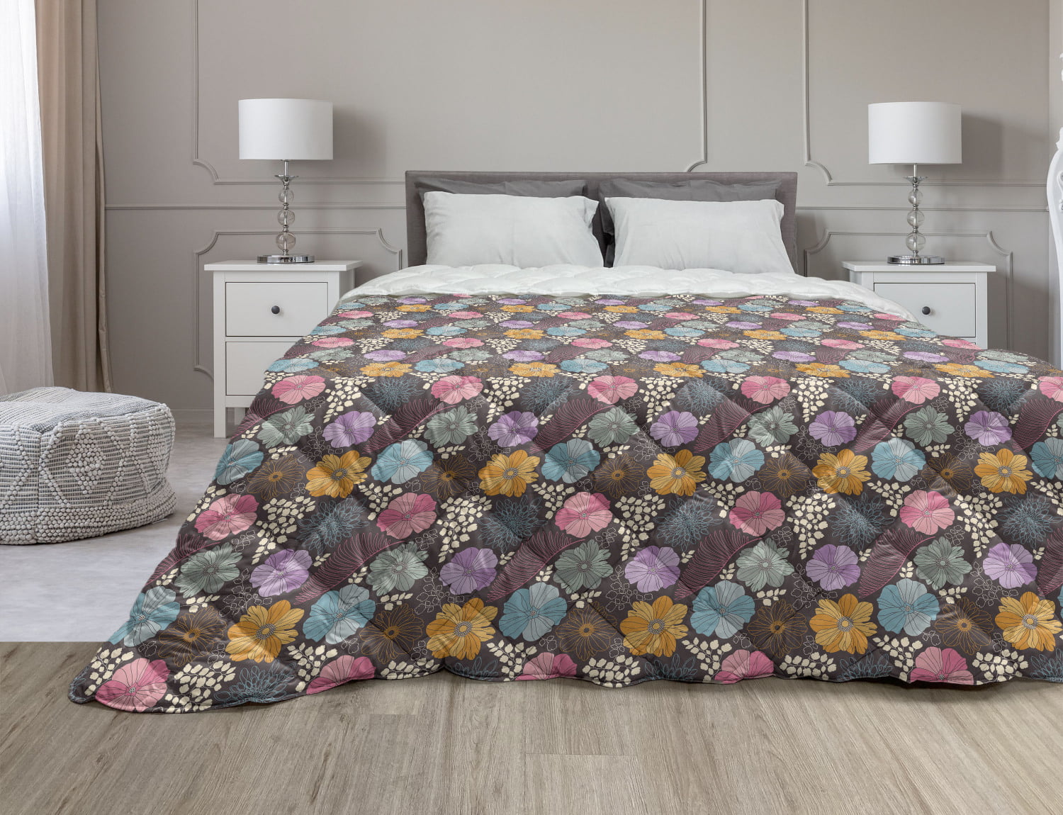 Details about   Ladybug  Reversible Cotton Quilt Set Coverlet Bedspreads 