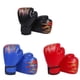 thumbnail image 2 of Soidarity 2 guantes de boxeo Sparring con soporte completo para muñeca, guantes de entrenamiento profesionales con caja amortiguadora Boxeo Rojo, 2 of 6