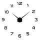 thumbnail image 1 of Etiqueta Engomada Del Diseño Del Reloj De Pared 3D Decoración Única Habitación De La Oficina En El Hogar Kearding HA025564-01, 1 of 6