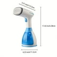 thumbnail image 5 of 1500W High Power Handheld Garment Steamer, 9.47oz Removable Water Tank, 30-Second Fast Heating, Portable for Home Travel Office, US Plug, No Battery, 5 of 13