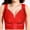 19-Red, variant on YWDJ Bras for Women Half Cup Back Closures Sleep Bras No Wire Comfy Bras Adjustable Straps Full Coverage Push up Wrap Lounge Bras Padded Plus Size Comfortable Wide Strap Bras Bras Red 2XL