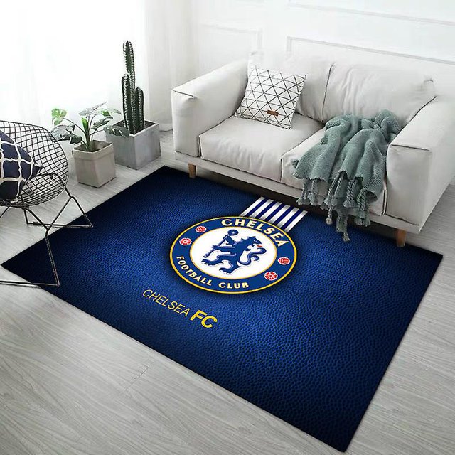 Vintage Carpets Soccer Club Soft Non Slip High Water Absorption Rug For Study Room-SinKeeU