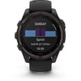 thumbnail image 2 of Garmin, monitor deportivo, fenix 8, 47mm, Sapphire Solar, Carbon Gray, 2 of 7