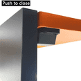 thumbnail image 2 of Self Closing Push Door Latches Hardware Kitchen Cabinet Push Latches Drawer Locks Push Pull Tips on RV Wardrobes, 2 of 7