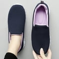 thumbnail image 5 of Women's Slip on Casual Sneakers Comfortable Tennis Shoes Work Nurse Flat Shoes, 5 of 5