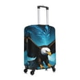 thumbnail image 6 of Salouo Night Sky Forest Bald Eagle Pattern Travel Dust-proof Suitcase Cover, Softside Suitcase Protector Luggage Cover Protector for 18-32inch ,Not Included Suitcase, 6 of 8