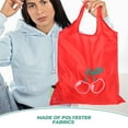 thumbnail image 3 of unbranded 5Ud Bolsa De Almacenaje Roja Ecológica Plegable Y Resistente Para, 3 of 7