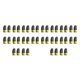 thumbnail image 1 of Injueey 10 pares de fundas para juegos móviles y puntas de los dedos transpirables antideslizantes a prueba de sudor fundas elásticas para Amarillo negro 2Conjunto, 1 of 6