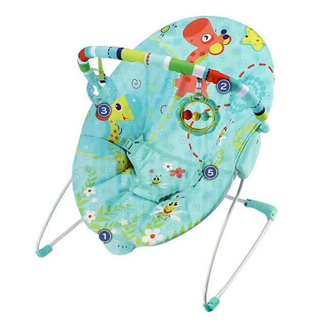 Silla Mecedora Prinsel Bouncer Azul