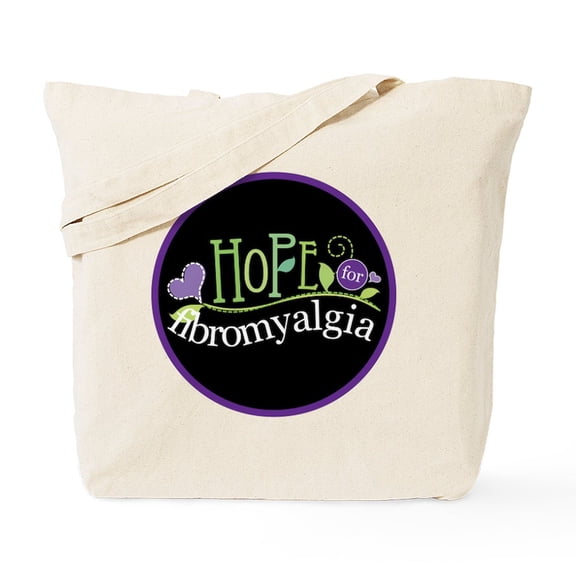 CafePress - Hope For Fibromyalgia - Unisex Canvas Tote Bag, Beige, 1-Piece