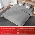 thumbnail image 6 of Infinitee Xclusives King Sheet Set of 4, 16-inch Deep Pocket - Microfiber King Bed Sheets, Grey, 6 of 7