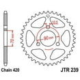 thumbnail image 4 of Front & Rear Sproket Kit for HONDA MTX75 87 JT Sprockets, 4 of 7