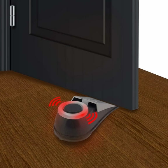 Upgraded Door Stop Alarm Hotel Door Security Devices - Tools for Traveling Door Stopper Home Safety