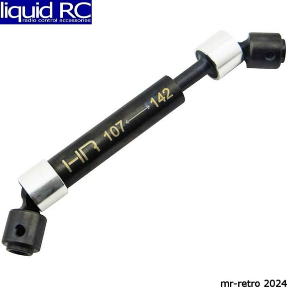 Hot Racing SCP37VM Steel Center Driveshaft 107-142mm (Medium)