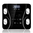 thumbnail image 3 of Soidarity Báscula de peso digital Compatible con Bluetooth 5.0 18 Control de aplicación de idioma Carga USB Báscula alimentada por Monitores de salud, 3 of 6