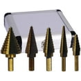 thumbnail image 1 of Foret étagé HSS Cobalt Revêtement Alpen Set pour outil électrique, 5 pièces, 1 of 5