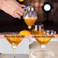 thumbnail image 4 of verlacoda Honey Dispenser with Base No Drip Syrup Dispenser Reusable Plastic Syrup Jar 200ml Large Capacity Honey Jar Container Honey Comb Shaped Honey Pot Jar for Party Picnic, 4 of 8
