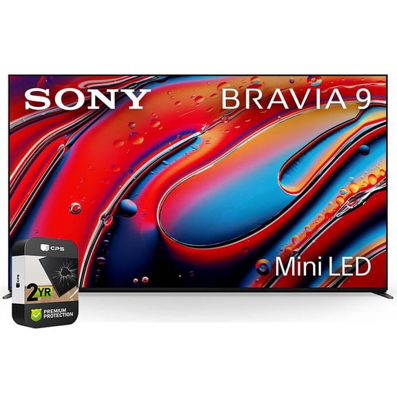 Restored Sony K85XR90 BRAVIA 9 85 inch 4K HDR Smart QLED Mini-LED TV 2024 Bundle with 2 YR CPS Enhanced Protection Pack (Refurbished)