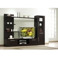 thumbnail image 2 of 19" X 79" X 16" Espresso Wood Veneer (Paper) TV Stand, 2 of 2