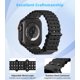 thumbnail image 4 of Correa de reloj MoKo Ocean Band compatible con Apple Watch Ultra 2, 4 of 9