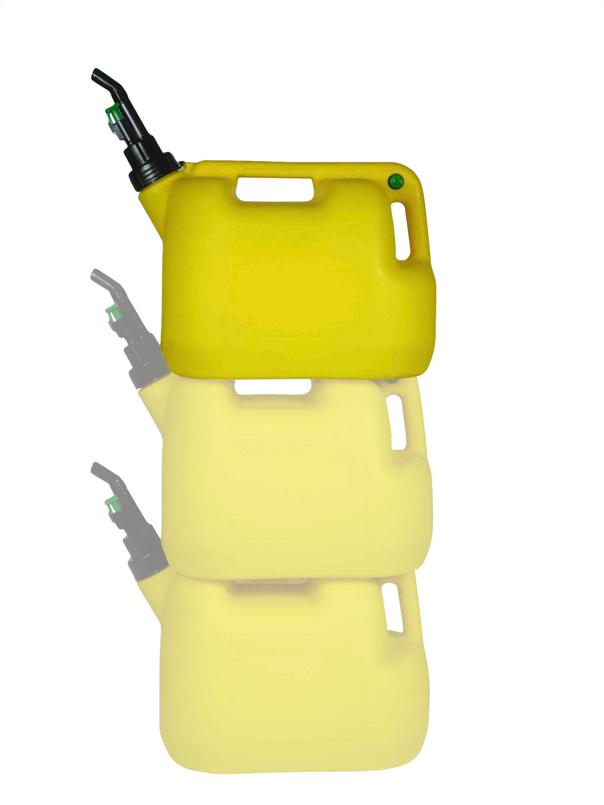 Fuelworx 47906C1 Stackable Diesel/Gas Can CARB Compliant 5 Gal Made in