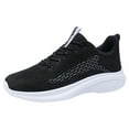 thumbnail image 1 of PEASKJP Sneakers for Men Breathable Lightweight Mesh Anti-Slip Comfort Gym Shoes Workout Walking Footwear Black 42, 1 of 5
