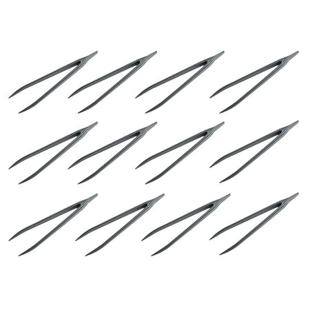Fine Motor Therapy BULK - Set of 12 Plastic Tweezers for Children - Fine Motor Tools, Occupational Therapy, Special Needs, Sensory Bin, Preschool Tools ()