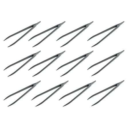 BULK - Set of 12 Plastic Tweezers for Children - Fine Motor Tools, Occupational Therapy, Special Needs, Sensory Bin, Preschool