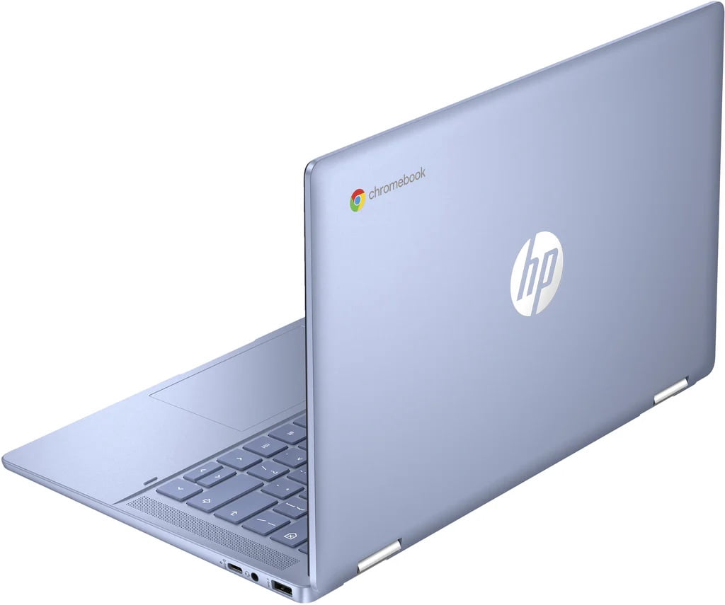HP Chromebook x360 14b-cd0013dx 14" Touch Intel Processor N100 0.8 GHz 4GB RAM 64GB eMMC Intel UHD Chrome OS, Sky Blue - A28Q7UA