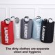 thumbnail image 3 of Cesta de ropa sucia plegable Worallymy bolsa de lavandería plegable de tela Oxford cubo de lavado impermeable con asa Worallymy JD735805569, 3 of 7