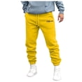 thumbnail image 1 of Zszcpp Work Pants Men Long Pocket Going Out Faddish Running Letter Sports Print Soft Trousers Casual Trouser, 1 of 4