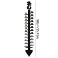 thumbnail image 1 of PEONAVET Ungraduated Ruler Snowman Measuring Snow Thickness Measuring Snow Gauge Metal Crafts, 1 of 5