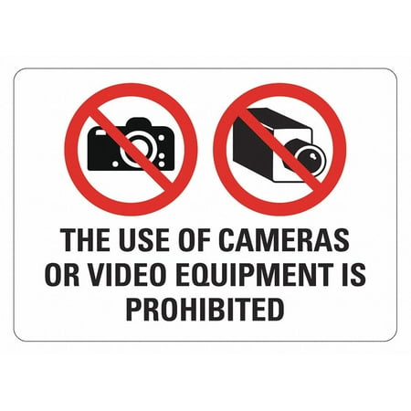 

Lyle Rflctv Surveillance Sign 10x14in Alum LCU1-0173-RA_14x10 LCU1-0173-RA_14x10 ZO-G6041301