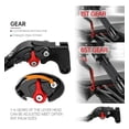 thumbnail image 2 of Applies to For Yamaha FZ6R 09-15 Brake Clutch Lever Kit, 2 of 3