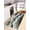 Grey, variant on Navy Blue Ombre Large Area Rug 4x6ft Woven Runner Rug,Modern Geometric Moire Abstract Art Washable Living Room Bedroom Kitchen Bathroom Classroom Carpet with Tassels,Indoor Outdoor Throw Door Mat