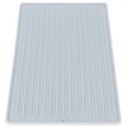thumbnail image 4 of Silicone Pad, Draining Rack Mat, Foldable Heat-Resistant 2 Holes Dishwasher Safe Soft Texture For Kitchen Quick Cleaning 3 Hole Drain Rack Mat, 4 of 8