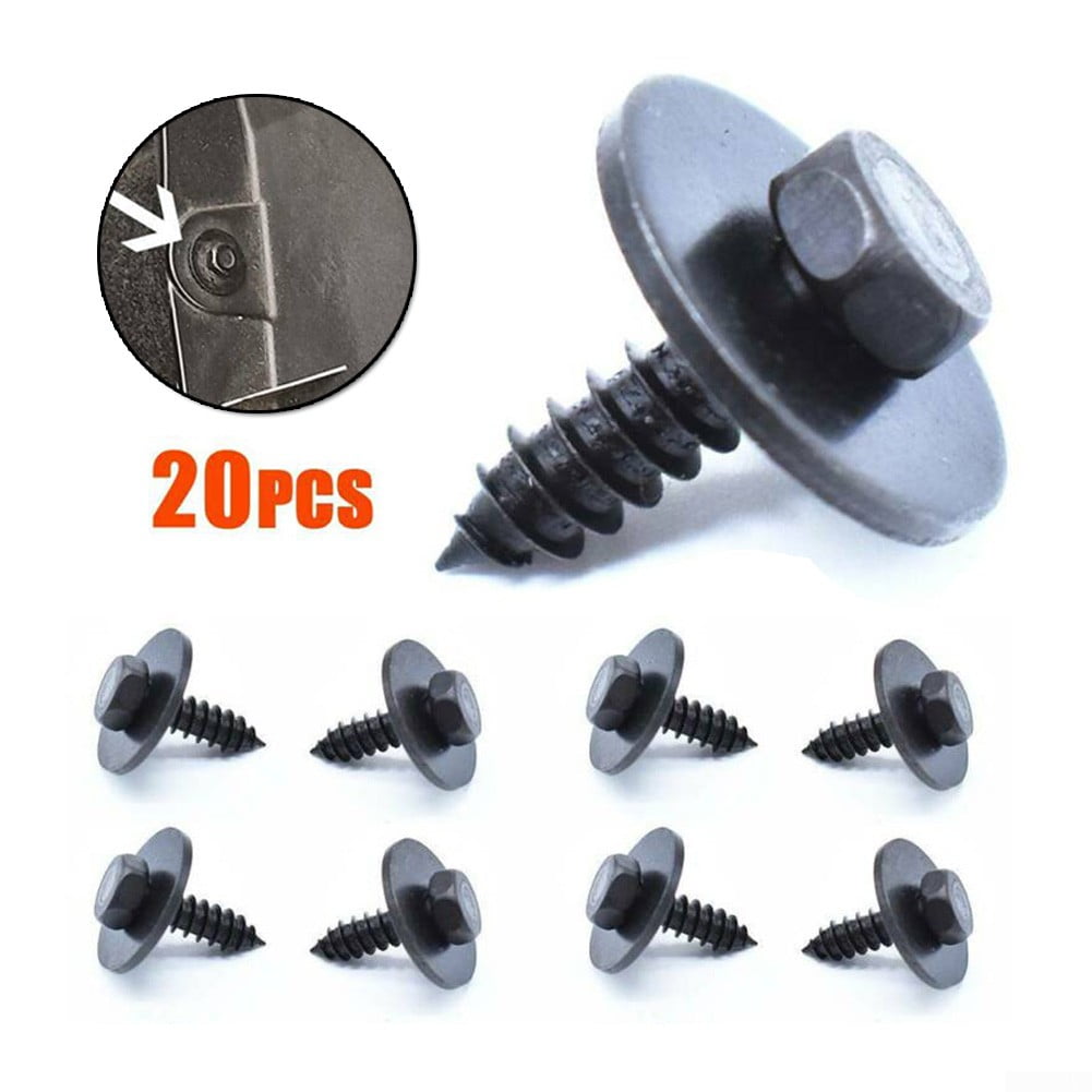 50pc Bumper Fender Splash Shield Rivets Clips Bolts Screws For BMW M6 Gran Coupe