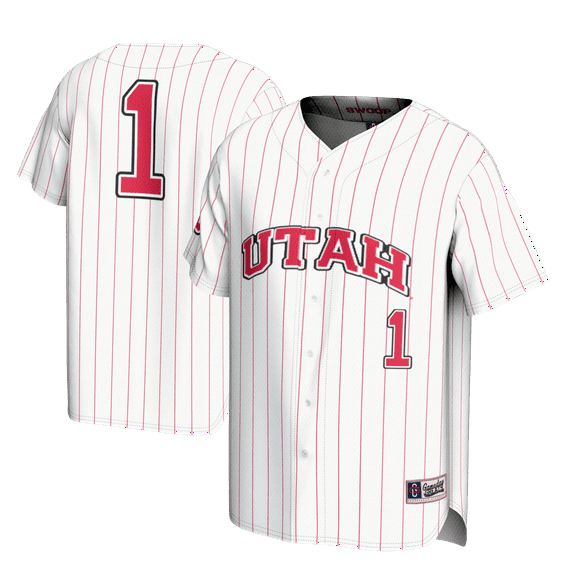 Youth GameDay Greats #1 White Utah Utes Lightweight Baseball Fashion Jersey