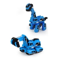 Kayannuo Christmas Clearance Toys Car Deformation Dinosaur Simulation Brachiosaurus Model Children's Collision Impact Inertial Excavator
