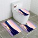 thumbnail image 1 of ABPHQTO Amanecer de Alaska Juego de alfombras de baño de 3 piezas Alfombra de baño Alfombra de contorno y tapa de inodoro ABPHQTO Cont-CHAPPLE-32909, 1 of 2