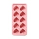 thumbnail image 2 of Xihbxyly Moldes de Hielo En Forma de Corazón, Diseño Fácil de Desmoldar, Material Antiadherente Flexible, Decoración para Cenas Románticas, Recuerdo de Boda, Aptos para Lavavajillas, Bandeja de Hielo, 2 of 4