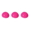 thumbnail image 2 of Greeniant Bolas de yoga semicirculares Amplia aplicación Flexible y segura Bola de masaje semicircular Equilibrio Pod rosa roja Type1 NO1, 2 of 6