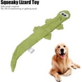 thumbnail image 6 of Squeaky Lizard Dog Toy,Lightweight Teeth Grinding Dogs Squeaky Plush Dog Chew Interactive Toy Pet Molar Toy for Small Medium Large Puppy(Green), 6 of 9