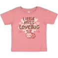 thumbnail image 3 of Inktastic Little Miss Love Bug Hearts Boys or Girls Baby T-Shirt, 3 of 5