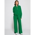 thumbnail image 3 of Conjunto de ropa Casly Lamiit para mujer, 2 piezas, verde invierno, talla M, 3 of 7
