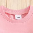 thumbnail image 5 of Gibobby Girls Clothes 3T Girls 2PCS Fall Winter Outfits Set Toddler Girls Long Sleeve Top Pants Set(18-24 Months,Pink), 5 of 9