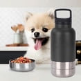 thumbnail image 3 of Naiovety Dispensador de agua 3 en 1 para perros, ideal para viajar con cachorros, acampar, hacer senderismo al aire libre Cocina y Comedor, 3 of 6