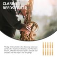 thumbnail image 3 of Raindrops 10Pcs Natural Reed Clarinet Reeds Assorted Color Replacement Reeds for Performance, 3 of 6